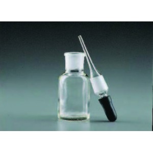 Dropping bottles with ground glass pipet